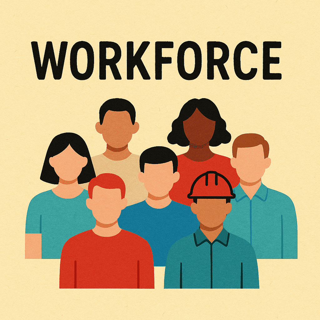 workforce meaning and examples thumbnail