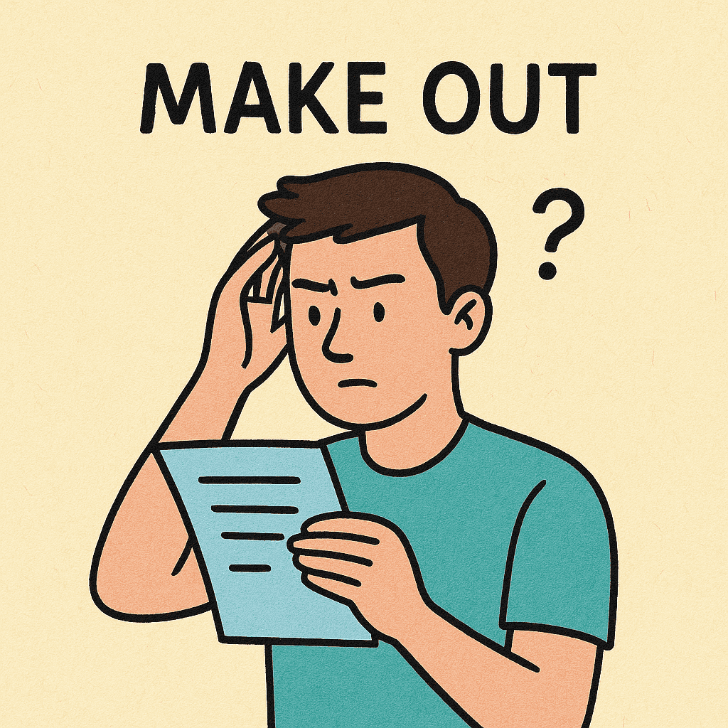 make out meaning and examples thumbnail