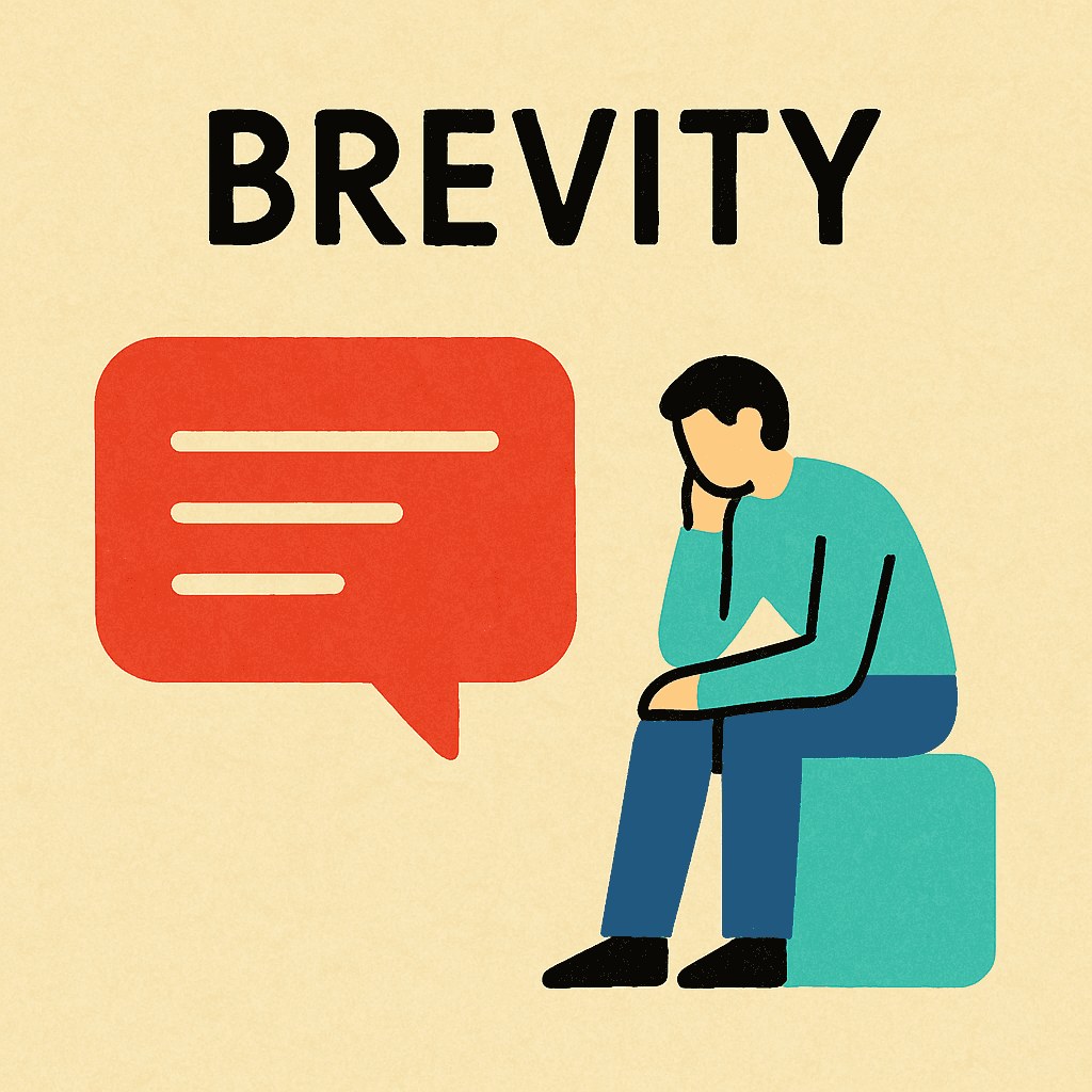 brevity meaning and examples thumbnail