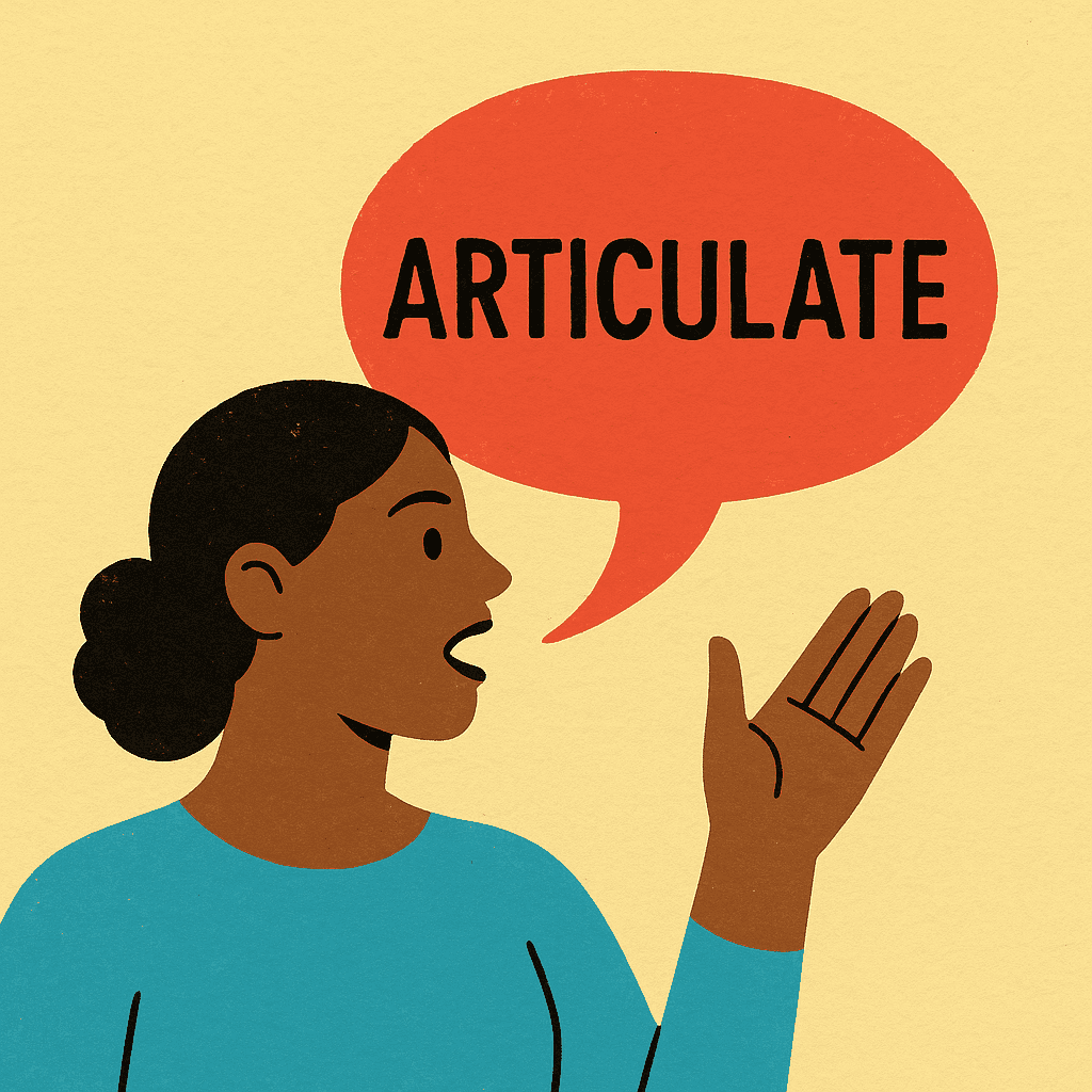 articulate meaning and examples thumbnail