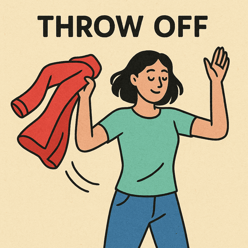 throw off meaning and examples thumbnail