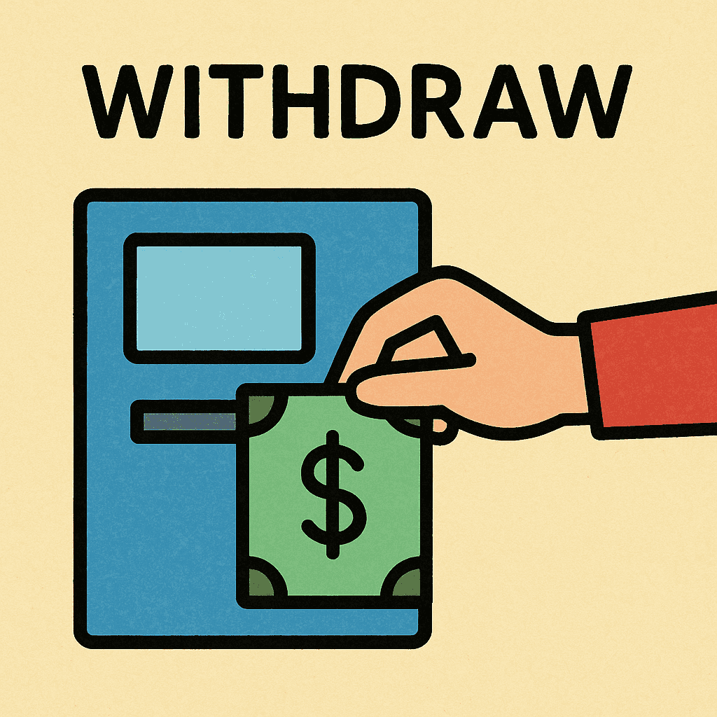 withdraw meaning and examples thumbnail