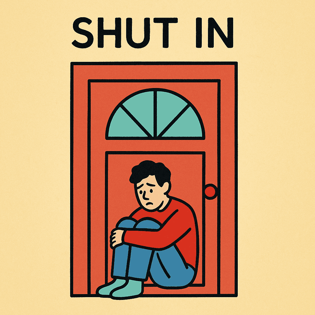 shut in meaning and examples thumbnail