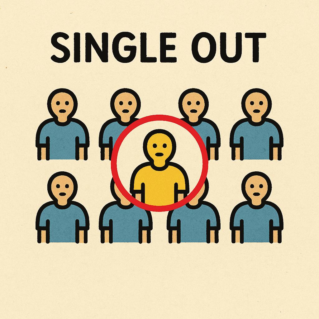 single out meaning and examples thumbnail