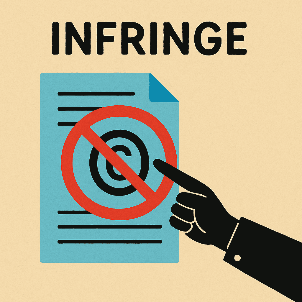 infringe meaning and examples thumbnail