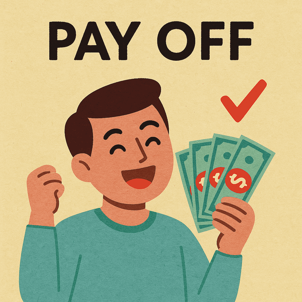 pay off meaning and examples thumbnail