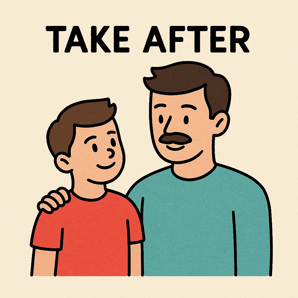 take after meaning and examples thumbnail