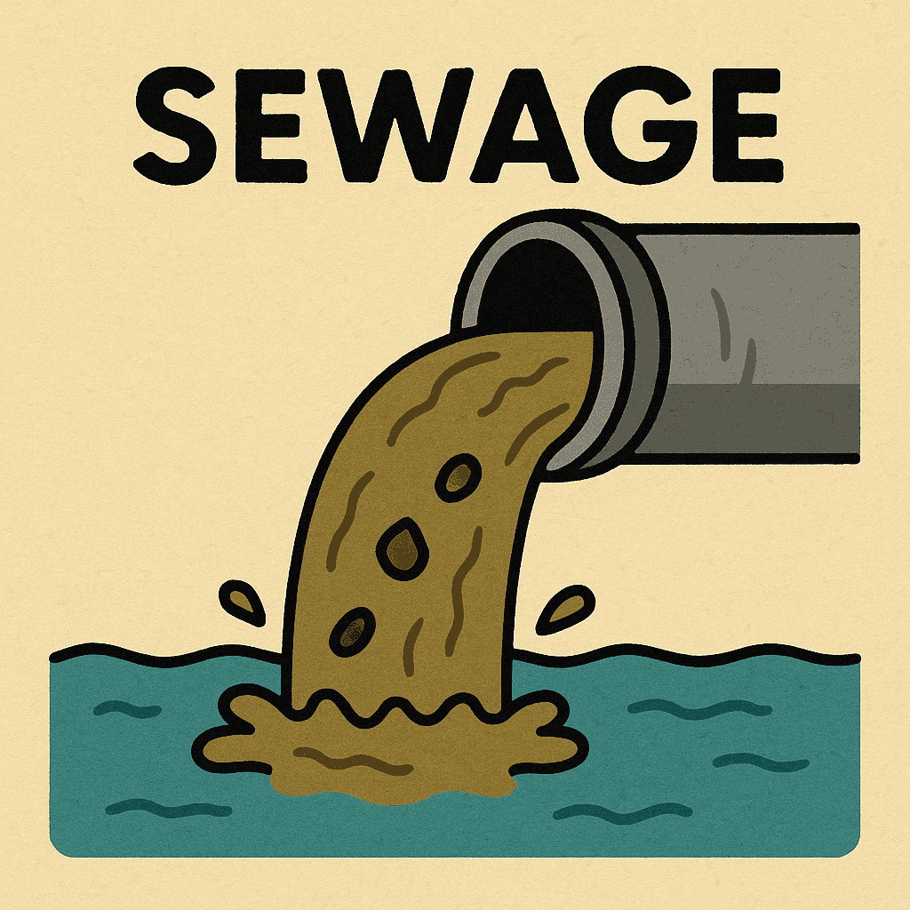 sewage meaning and examples thumbnail