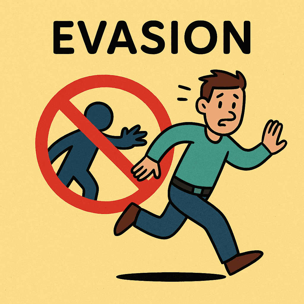 evasion meaning and examples thumbnail