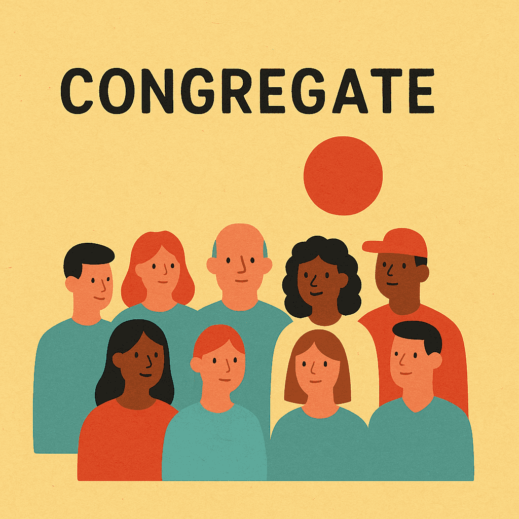 congregate meaning and examples