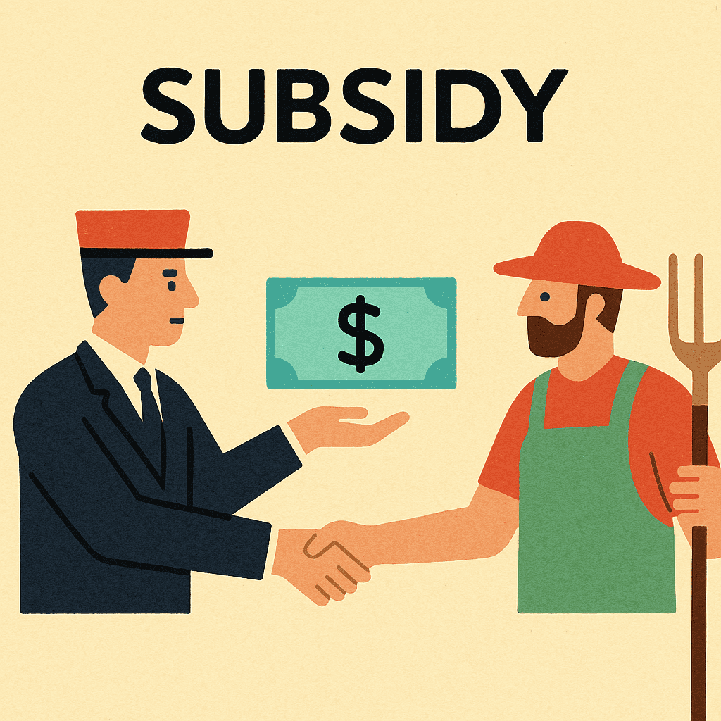 subsidy meaning and examples thumbnail