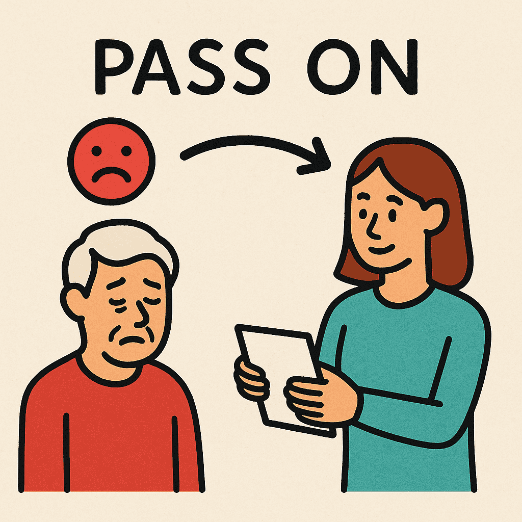 pass on meaning and examples thumbnail