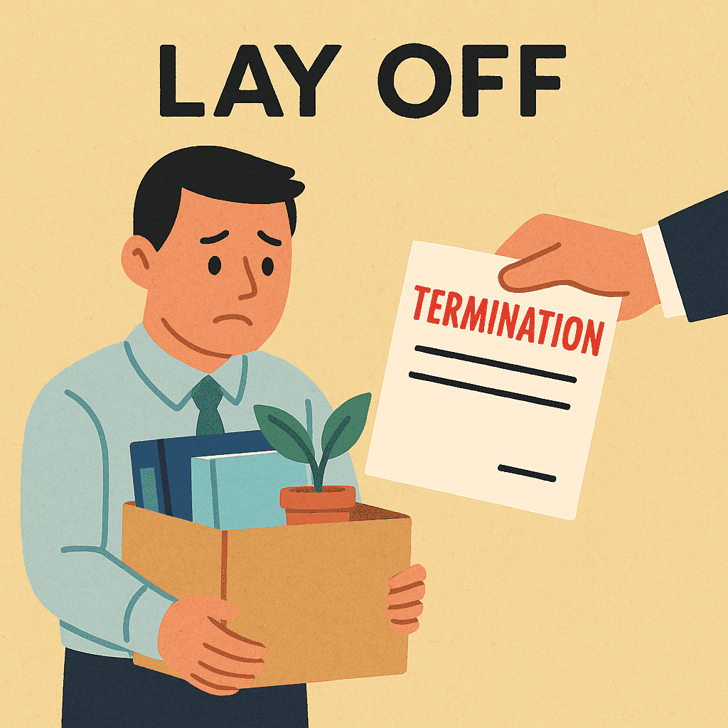 lay off meaning and examples thumbnail
