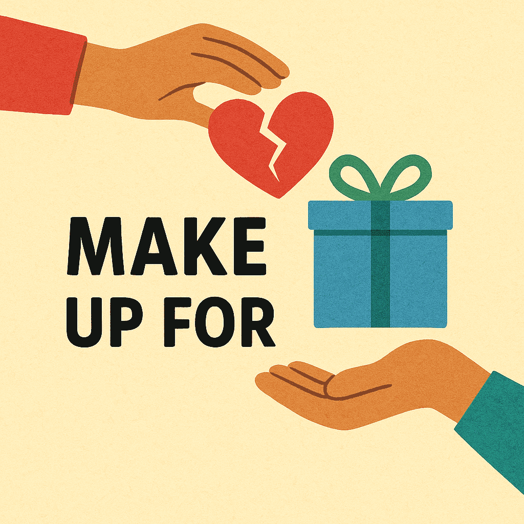 make up for meaning and examples thumbnail
