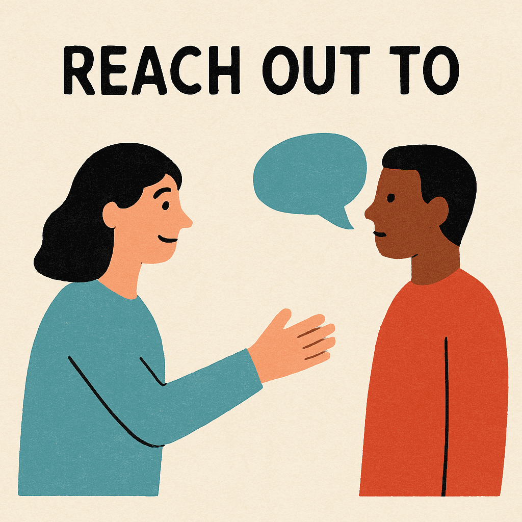 reach out to meaning and examples thumbnail