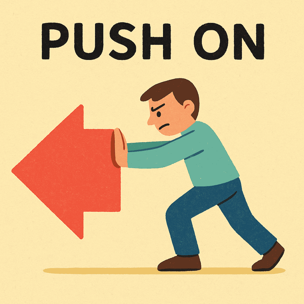 push on meaning and examples thumbnail