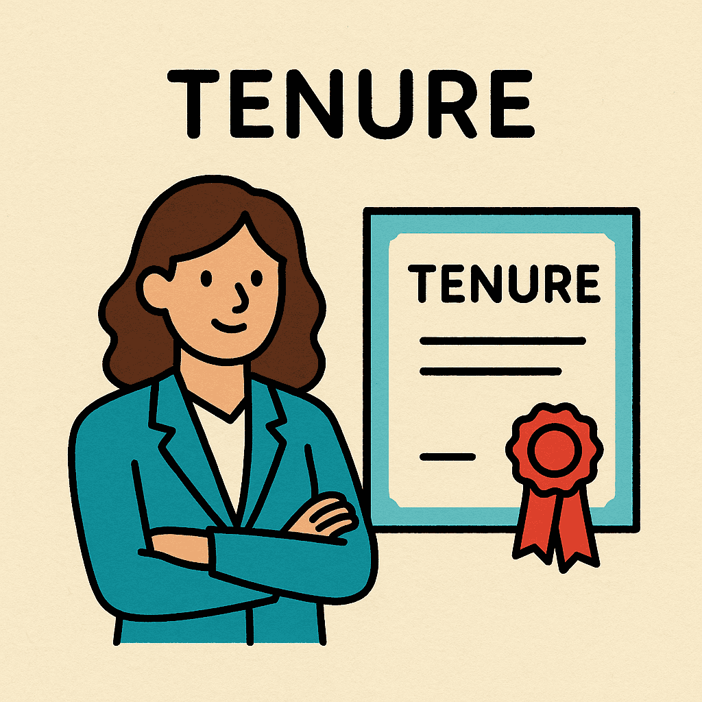 tenure meaning and examples thumbnail