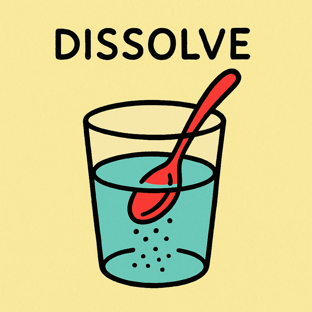 dissolve meaning and examples thumbnail