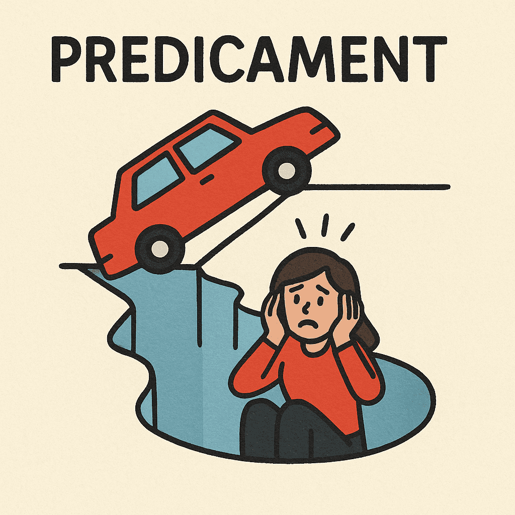 predicament meaning and examples thumbnail