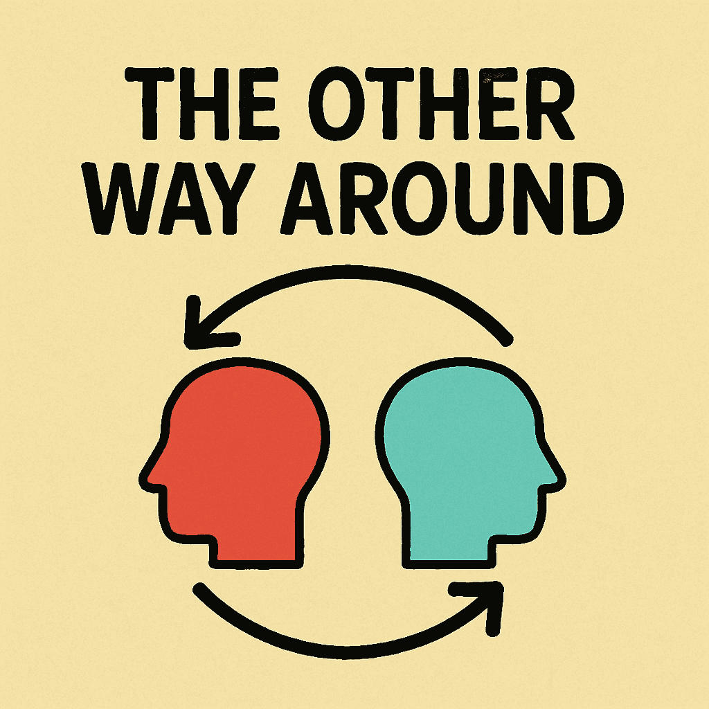 the other way around meaning and examples thumbnail