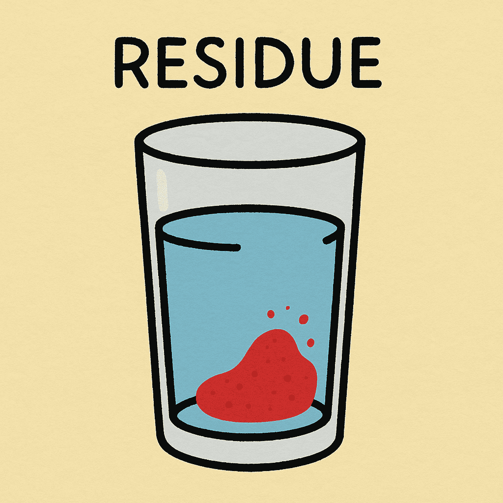 residue meaning and examples thumbnail