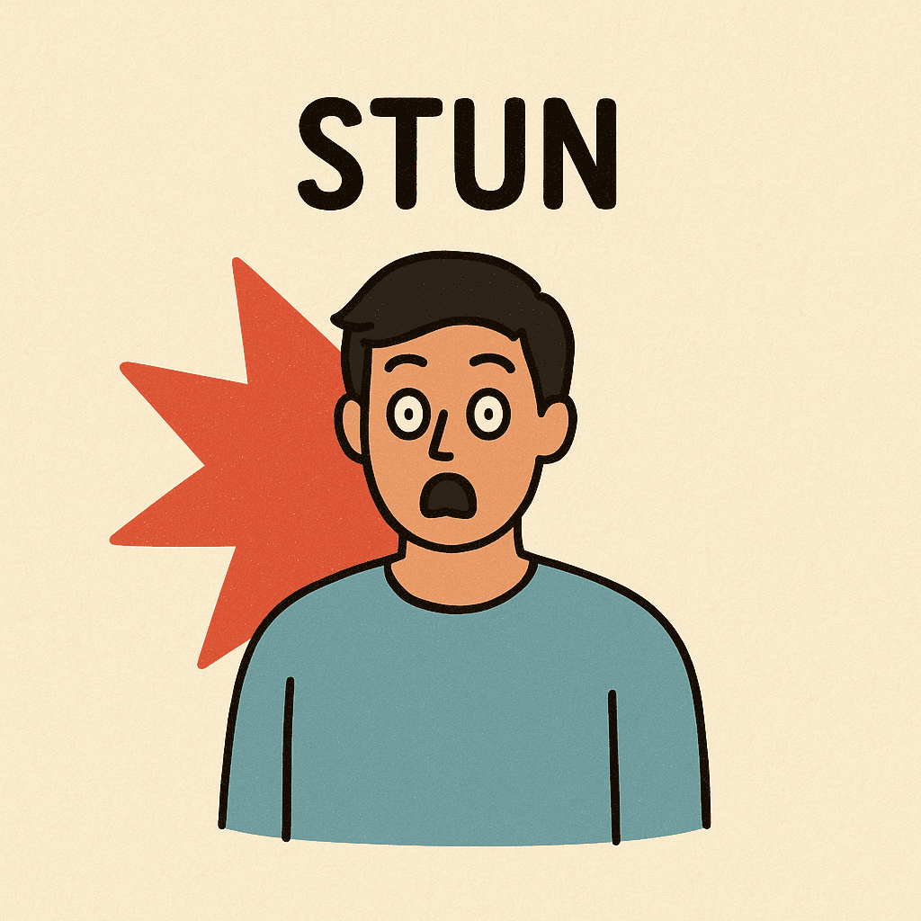 stun meaning and examples thumbnail