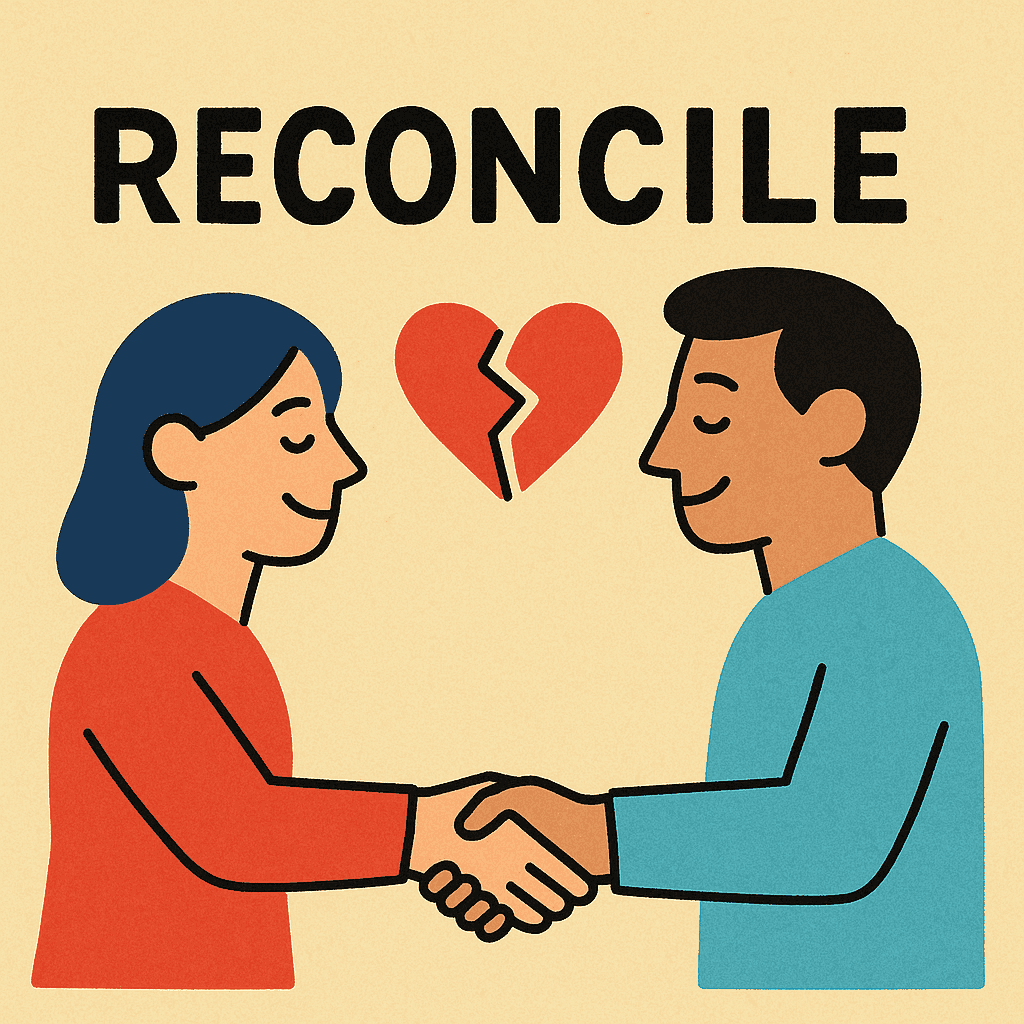 reconcile meaning and examples thumbnail