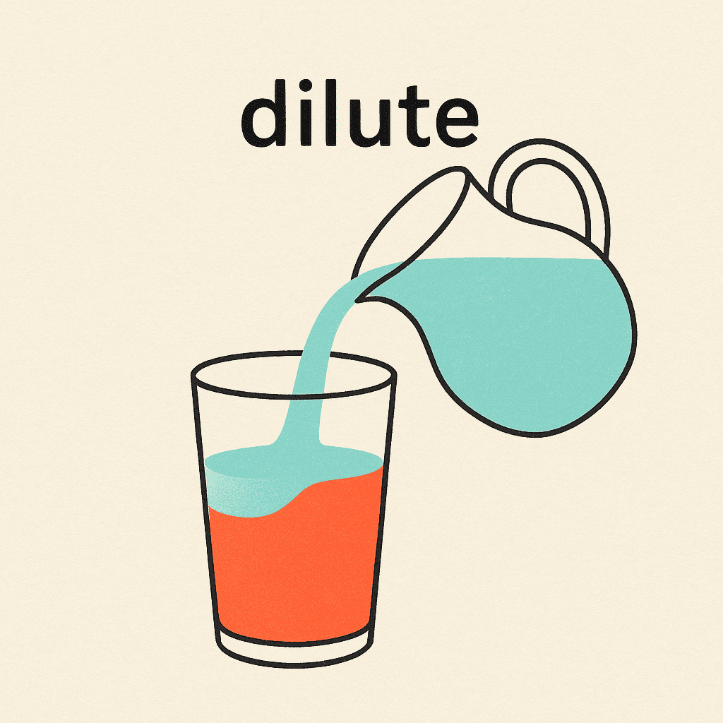 dilute meaning and examples thumbnail