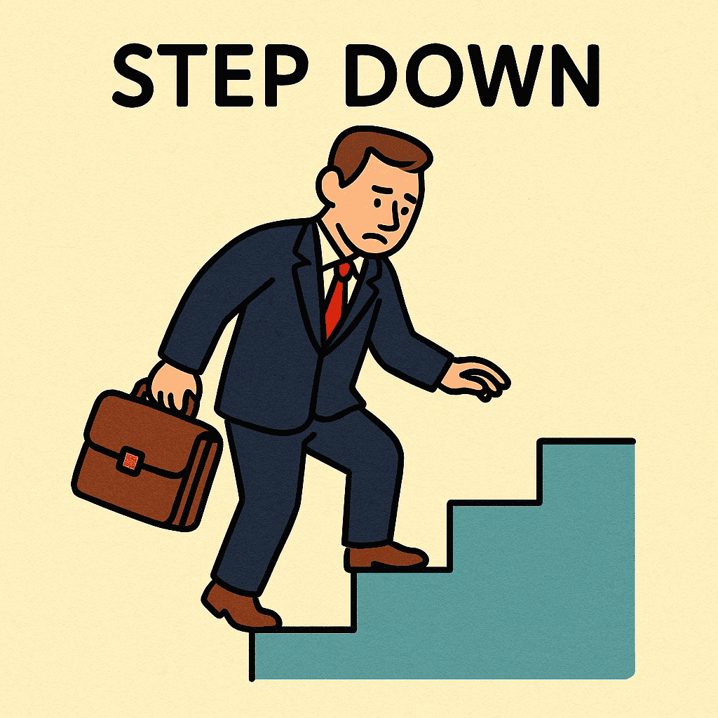 step down meaning and examples thumbnail