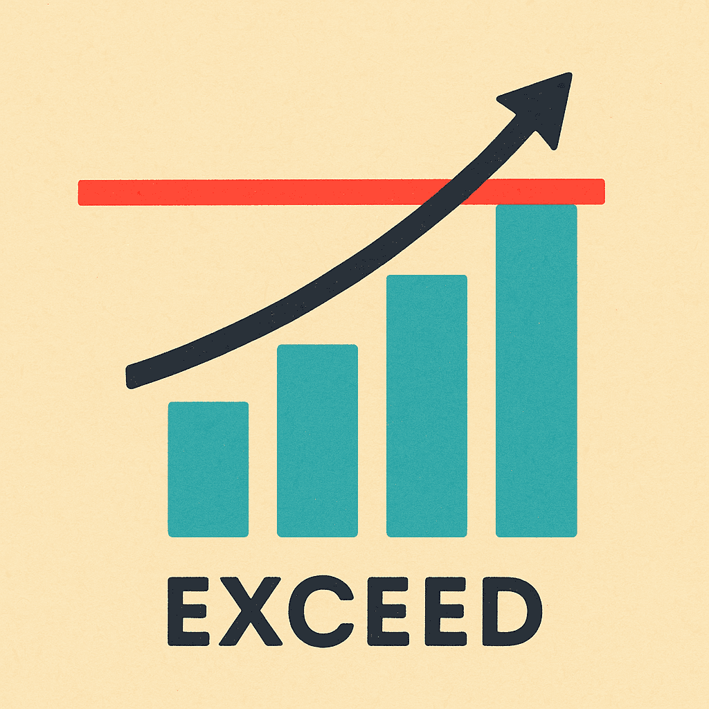exceed meaning and examples