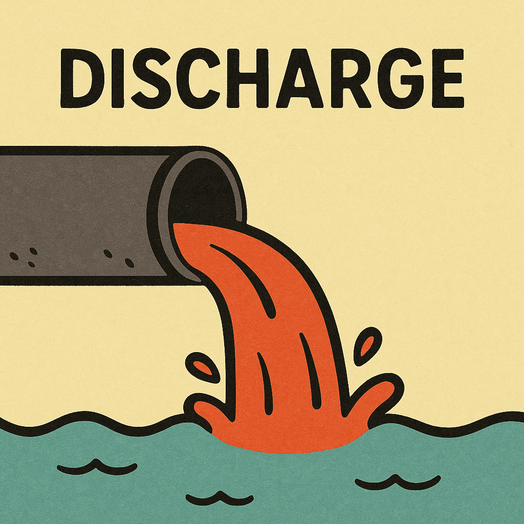 discharge meaning and examples thumbnail