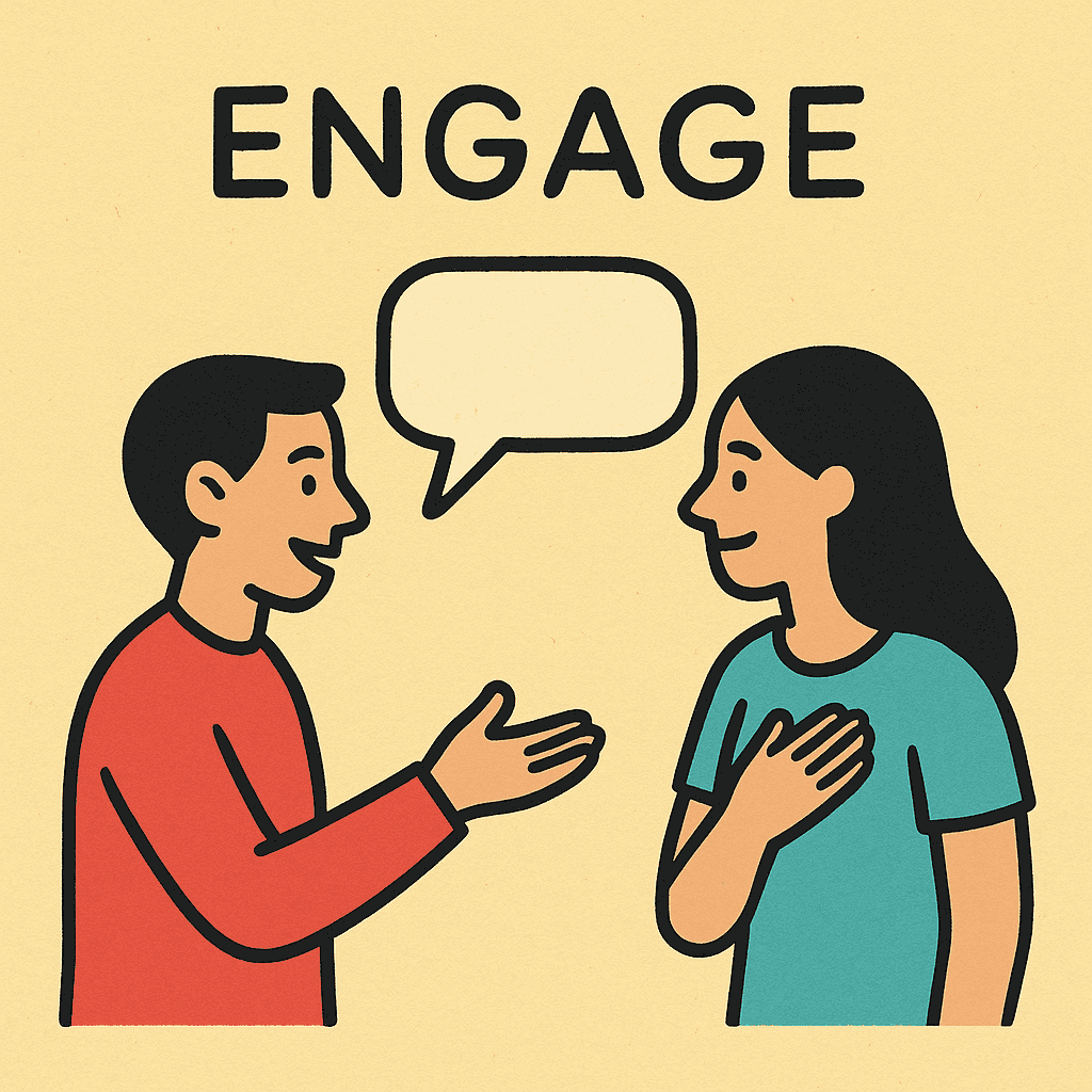 engage 100 examples