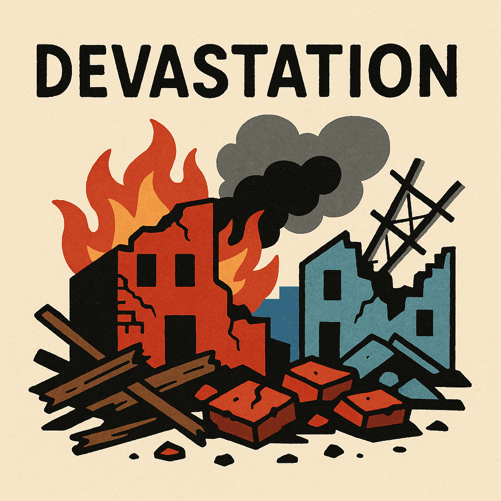 devastation meaning and examples thumbnail