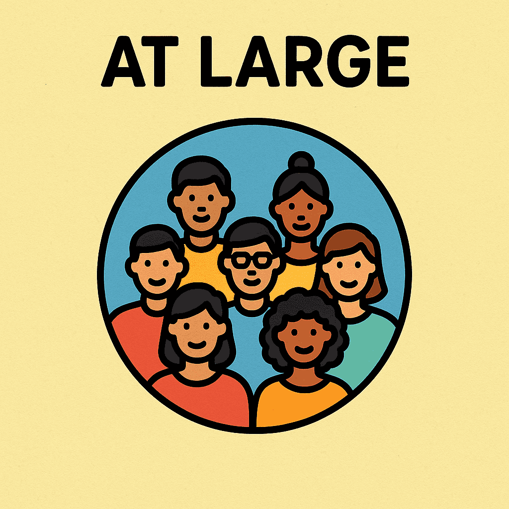 at large meaning and examples