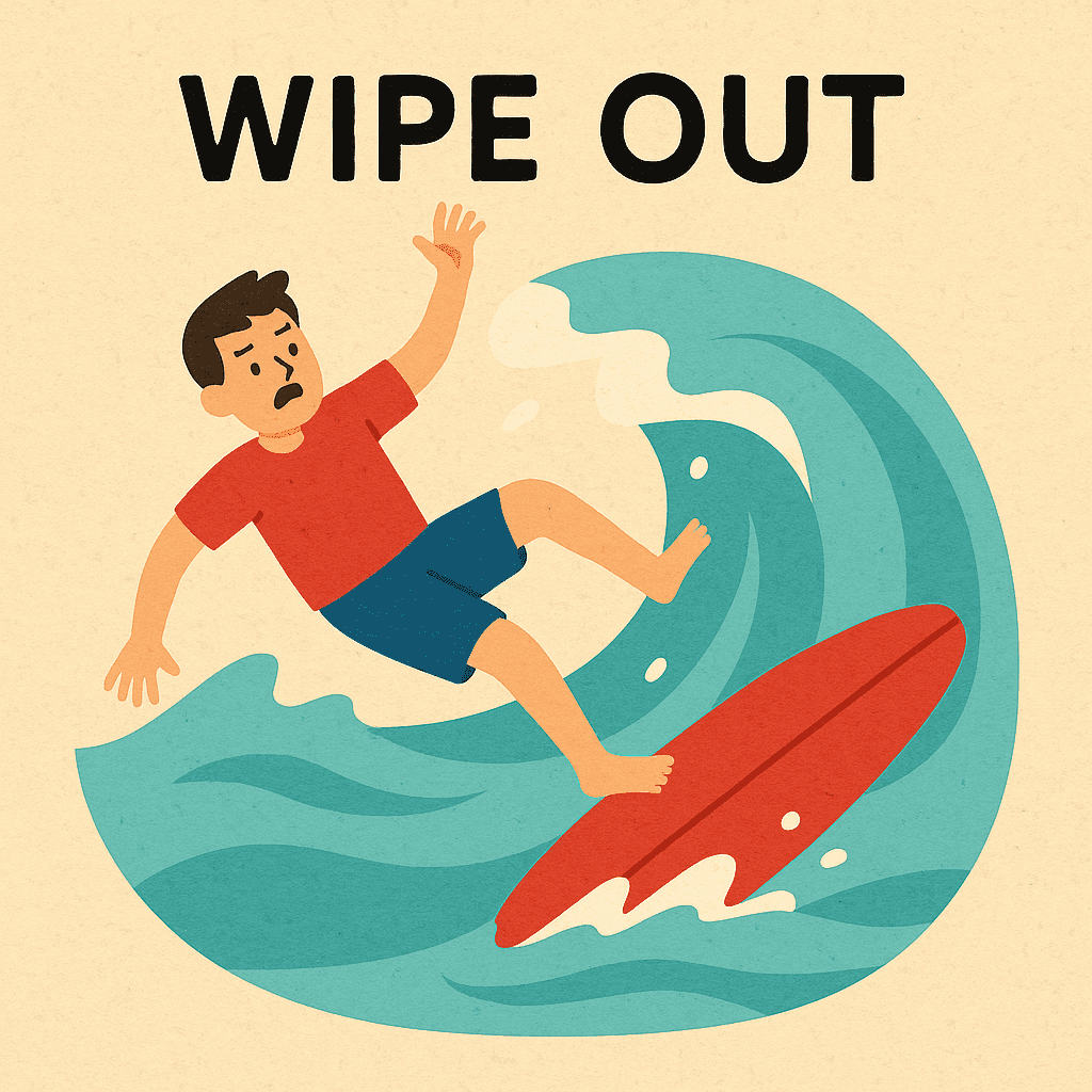wipe out meaning and examples