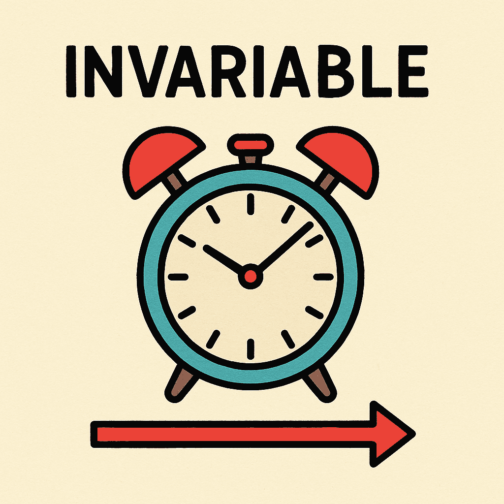 invariable meaning and examples