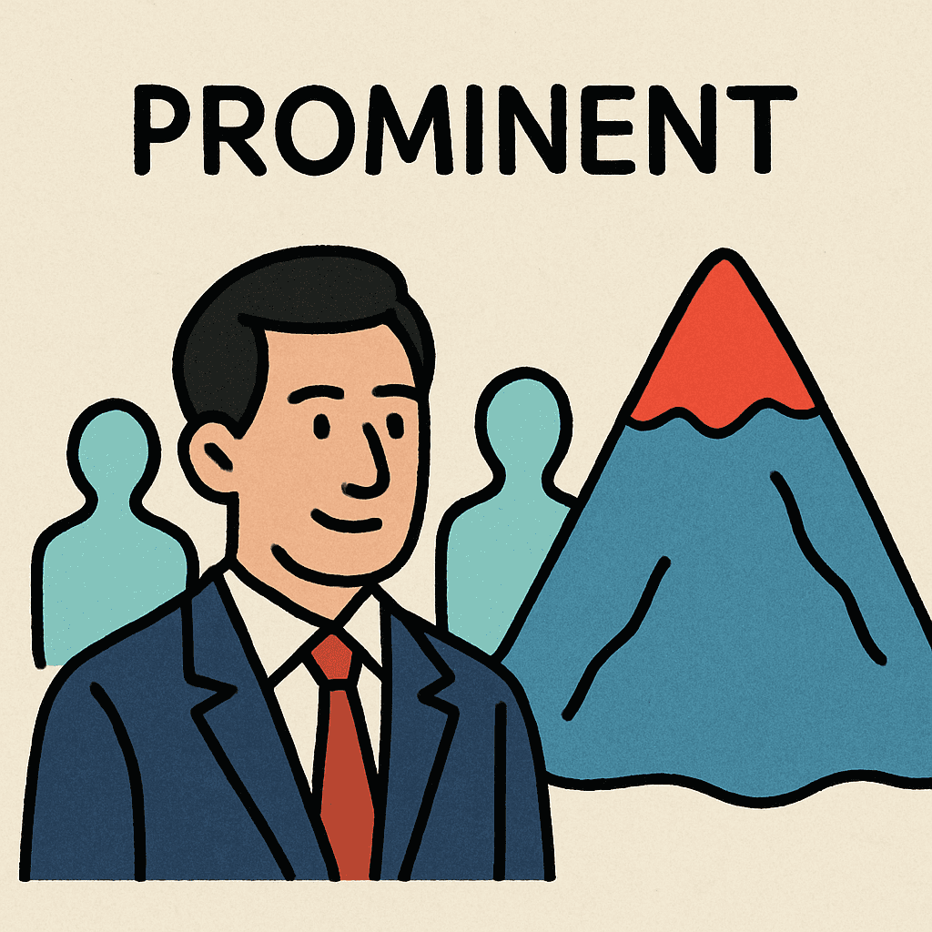 prominent meaning and examples thumbnail