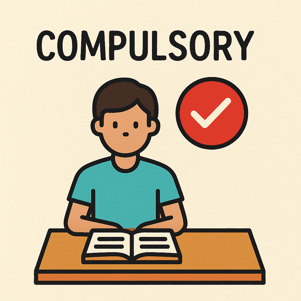 compulsory meaning and examples