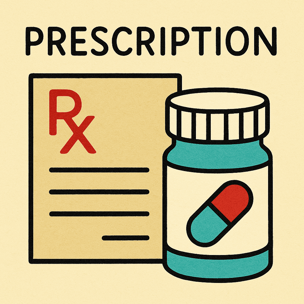 prescription meaning and examples thumbnail