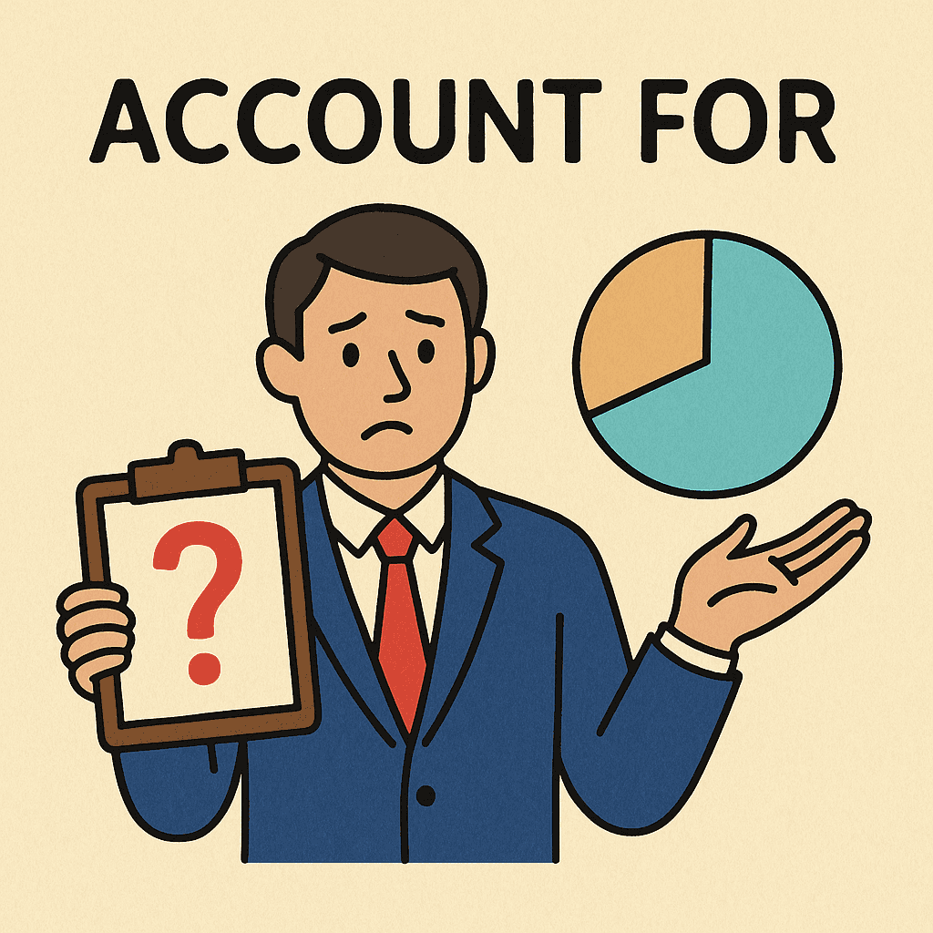 account for meaning and examples