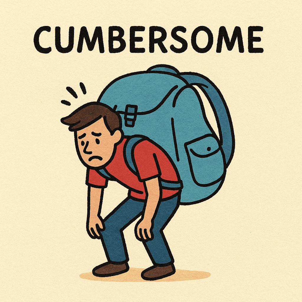 cumbersome meaning and examples thumbnail