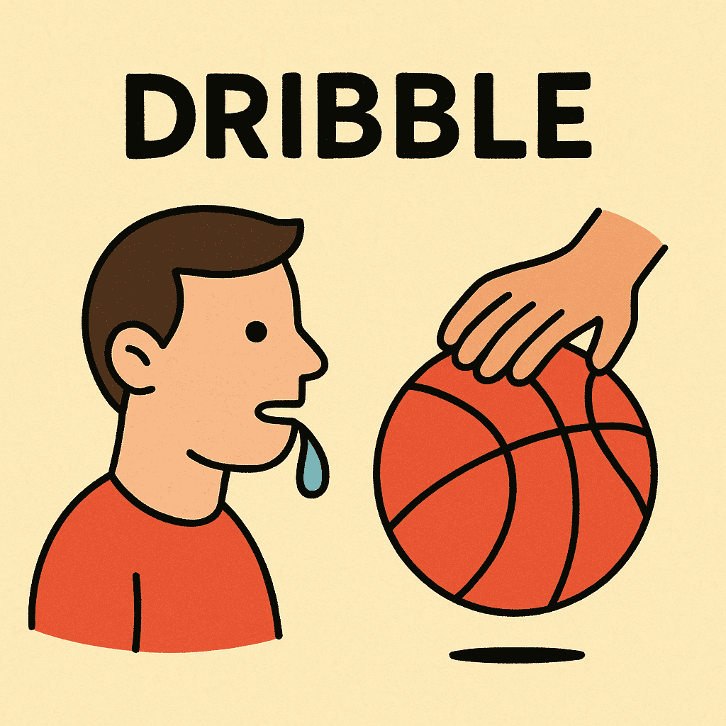 dribble meaning and examples thumbnail