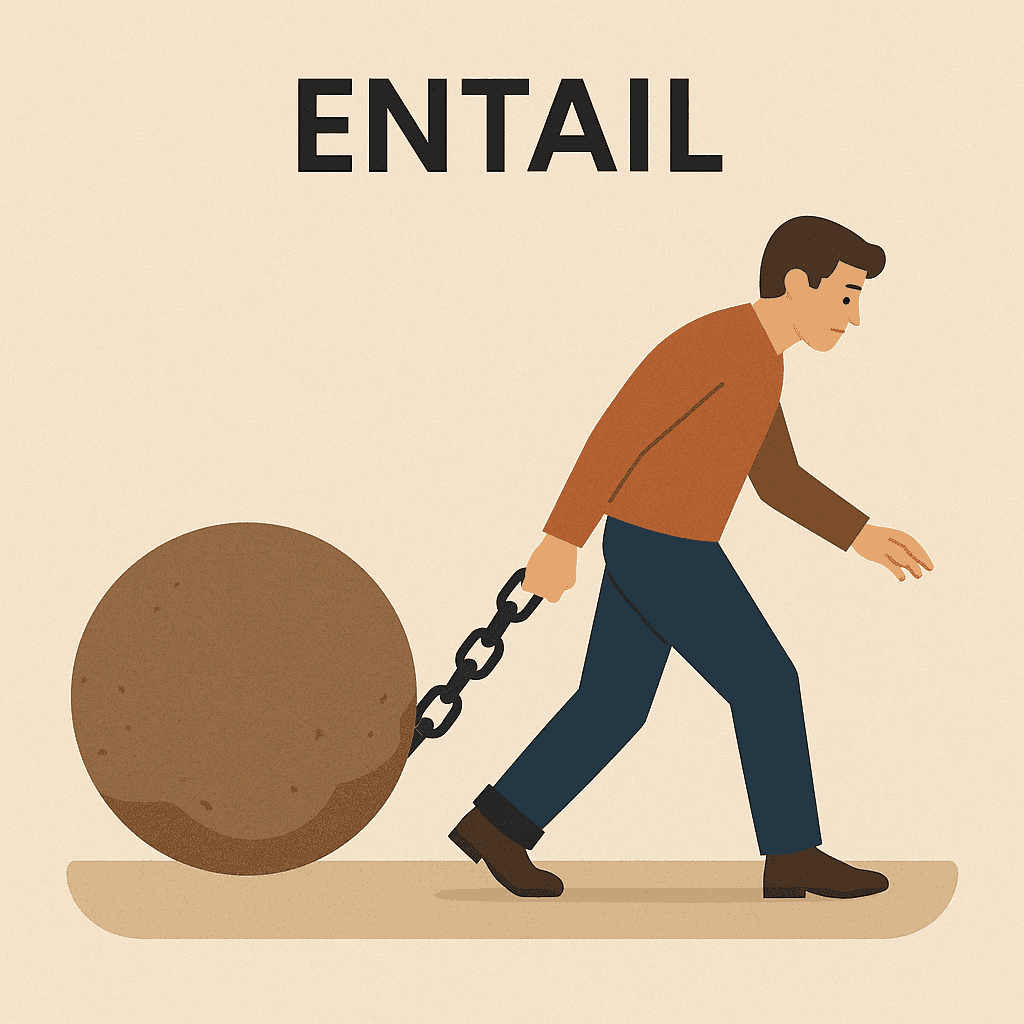entail meaning and examples thumbnail