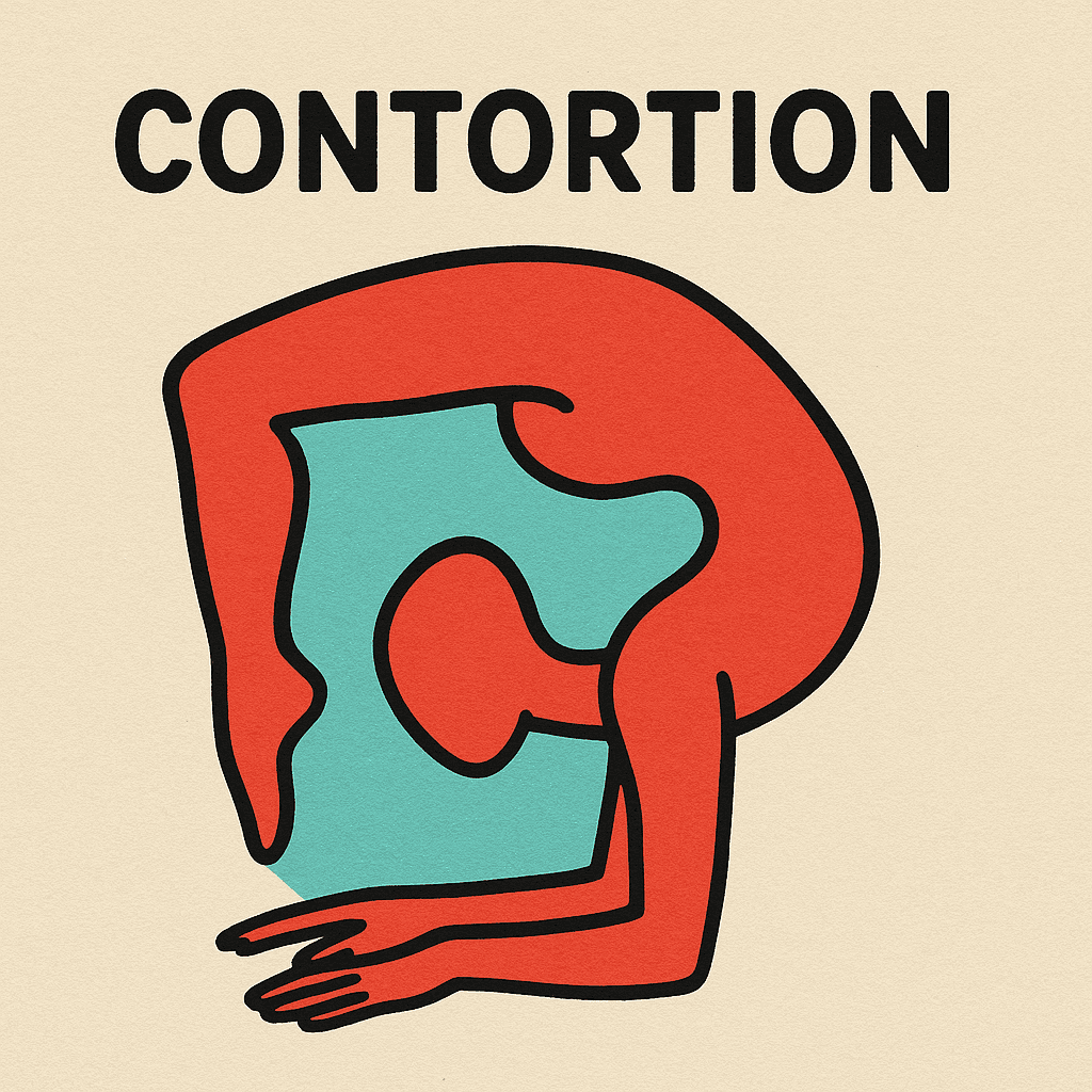 contortion meaning and examples thumbnail