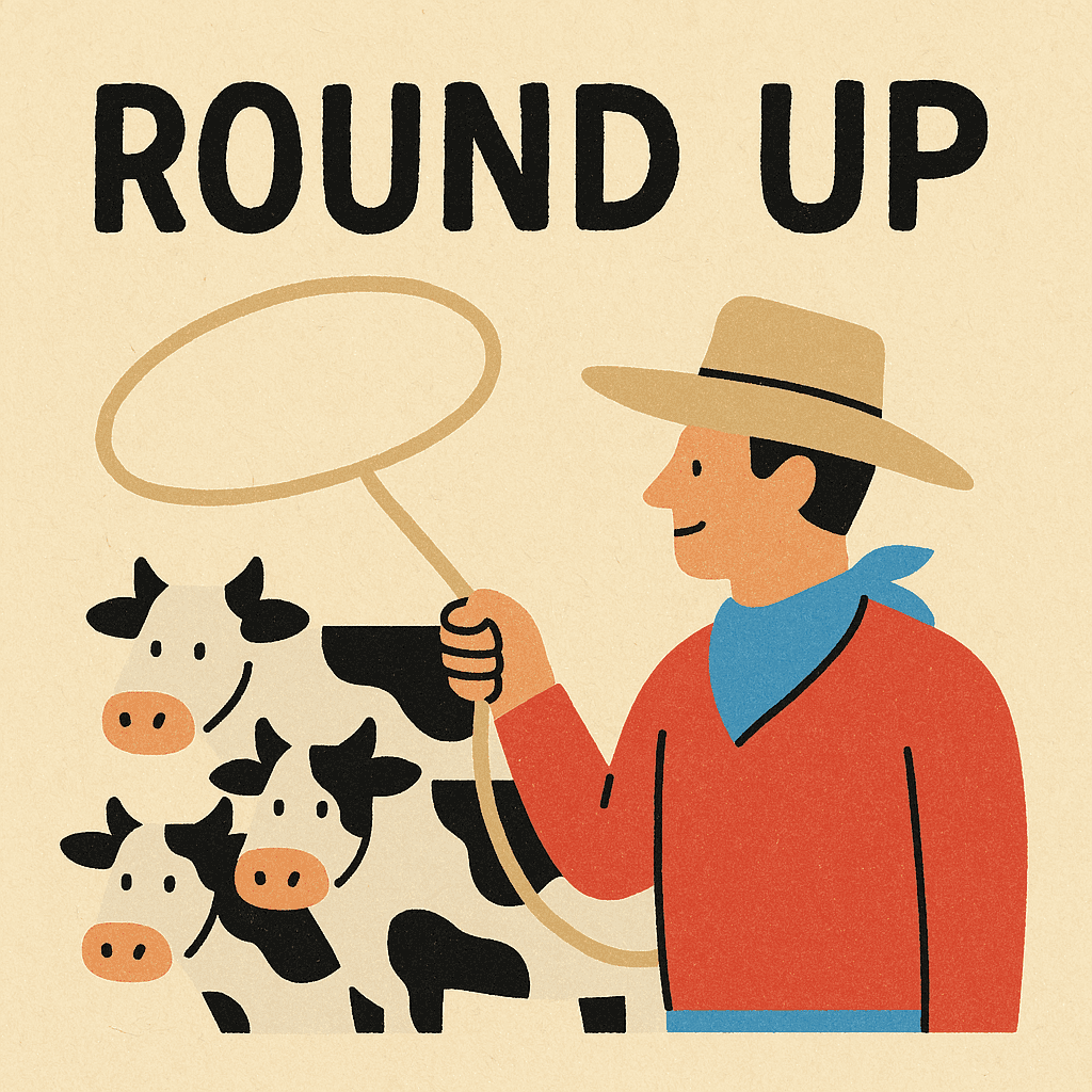 round up meaning and examples thumbnail