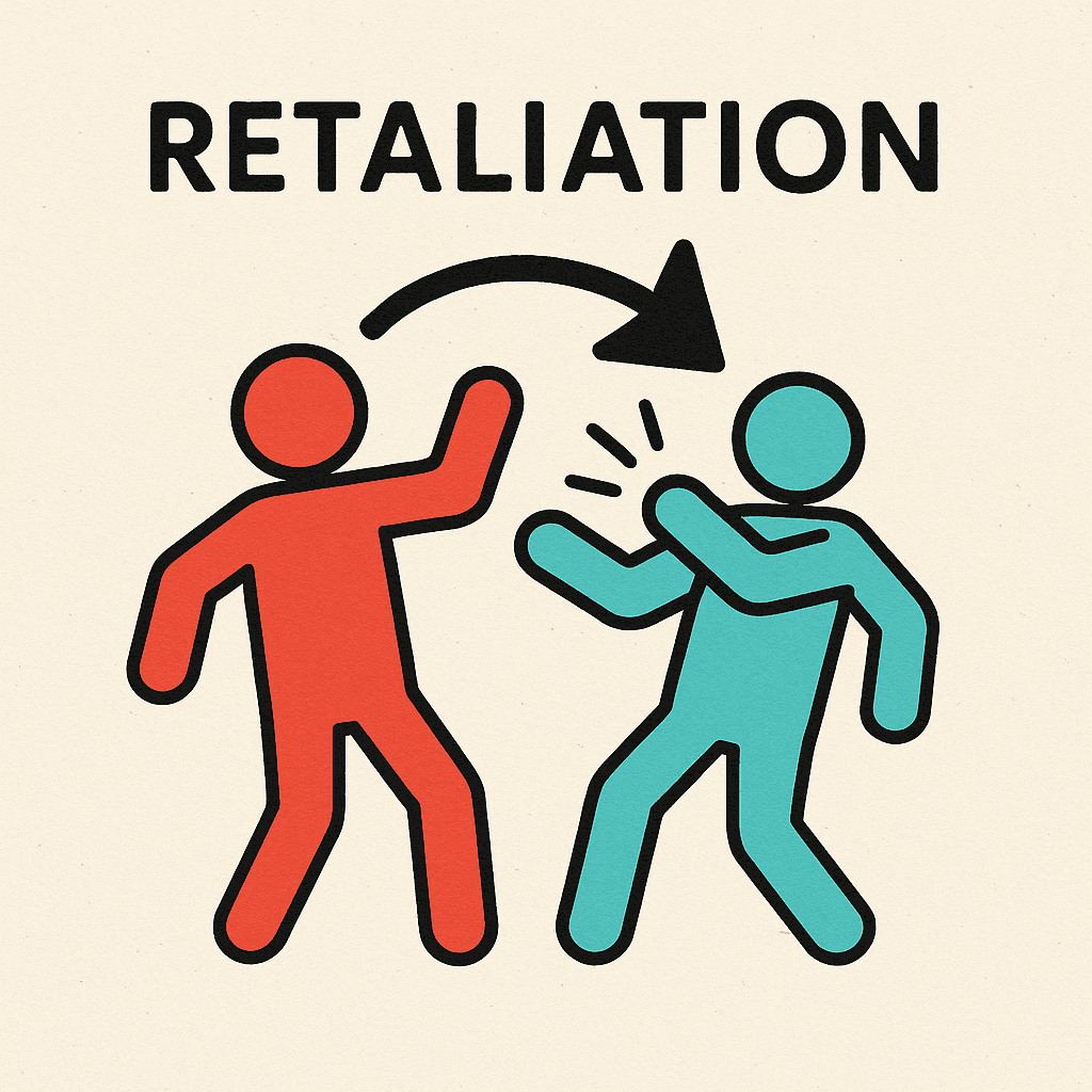 retaliation meaning and examples thumbnail