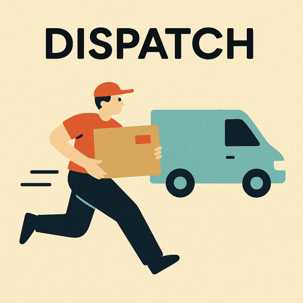 dispatch meaning and examples thumbnail