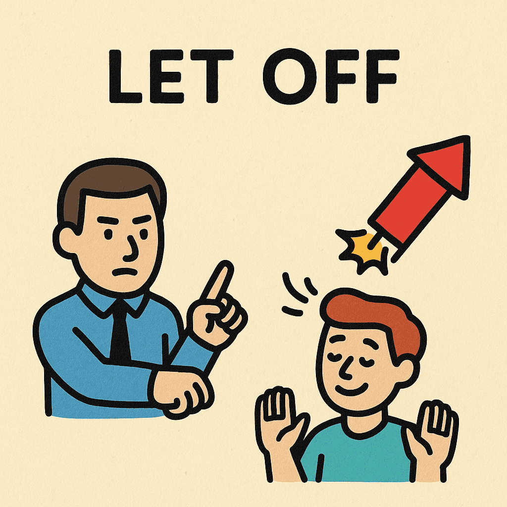 let off meaning and examples thumbnail