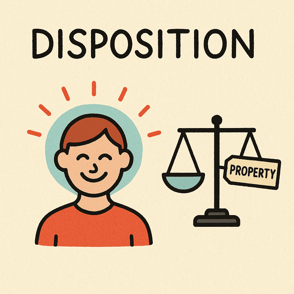 disposition meaning and examples thumbnail