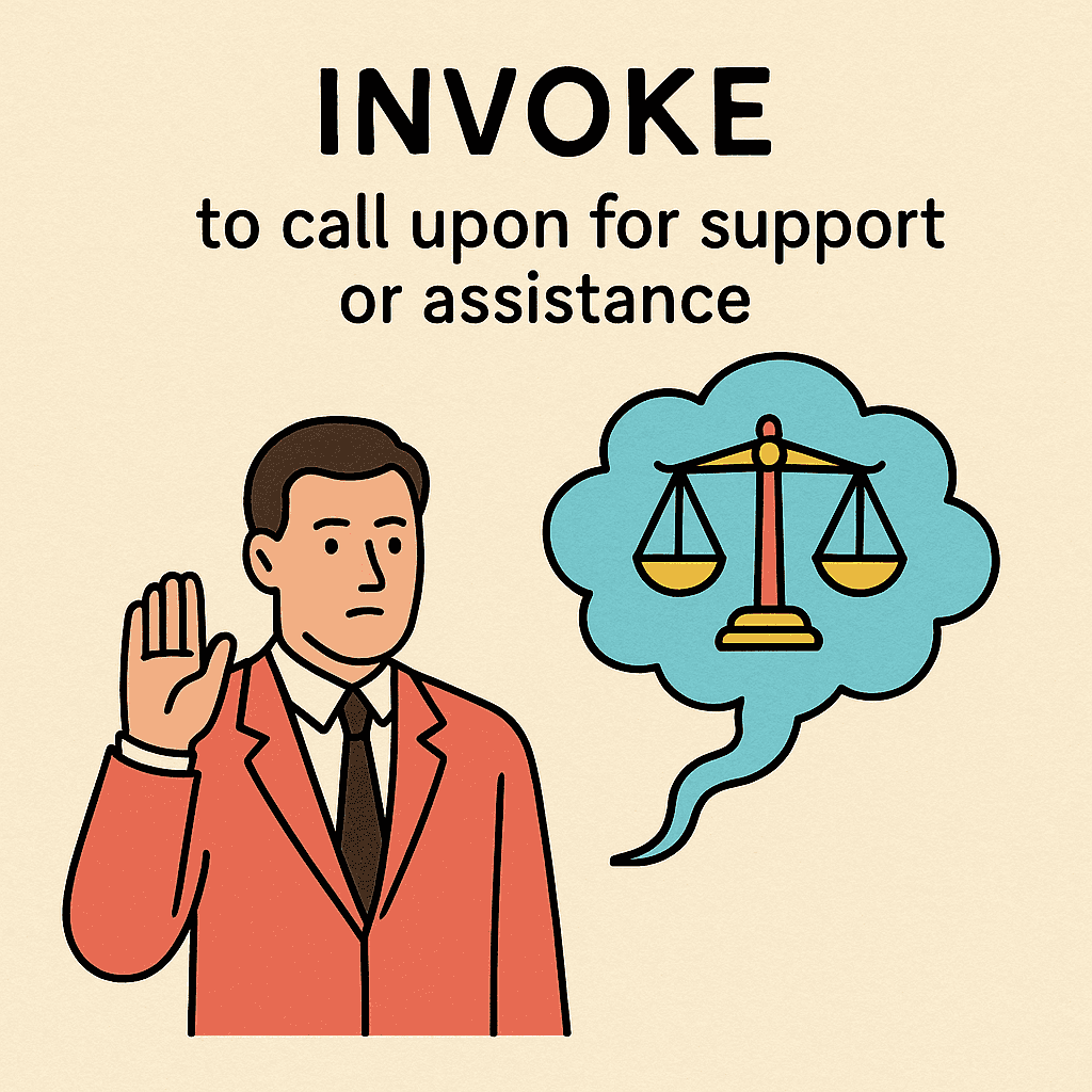invoke meaning and examples